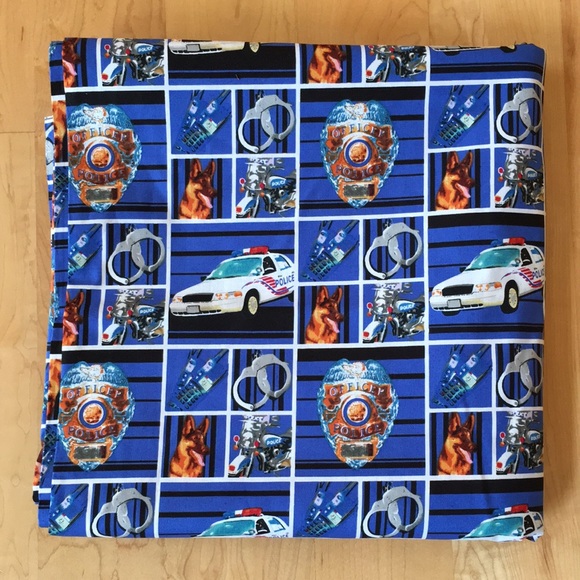 Police / Law Enforcement Quilting Fabric - Picture 10 of 10
